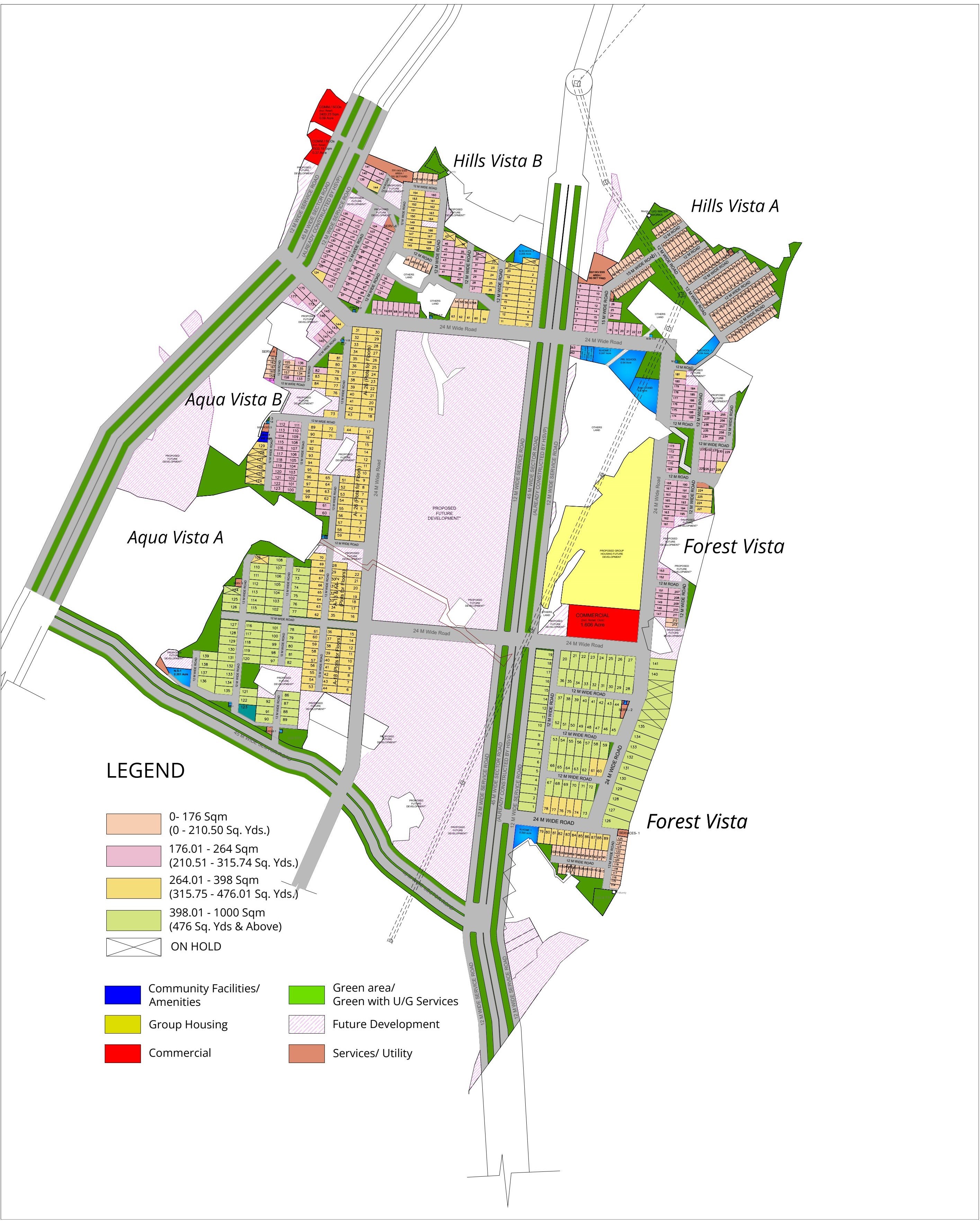 Trident Hills Siteplan